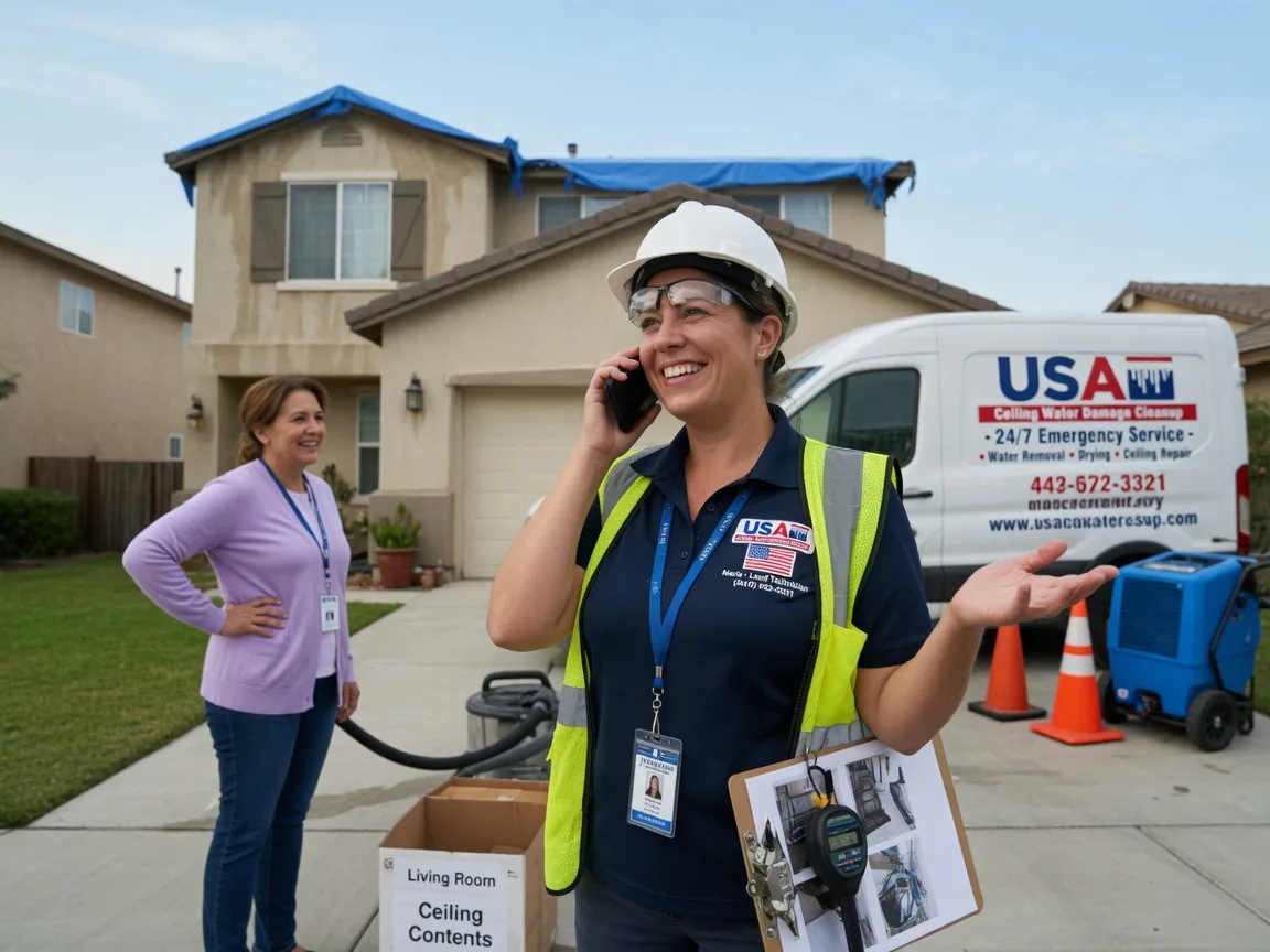 Ceiling Water Damage Restoration Eaton, IN FAQs